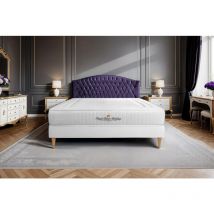 Royal Palace Bedding - Matratze Nottingham 160x190 cm, Memory-Schaum, Härtegrad 4, Höhe : 20 cm, 3 Komfortzonen