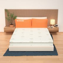 Memory Schaum Matratze abnehmbar 180x200 Höhe 26 cm - 100% Aloe Vera Prime