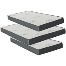 Matratze Pack 3 Viskoelastisch 135x190x18/90x190x15/90x190x15