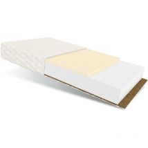 FDM - Matratze pikolo 80x140 H2/H4 11 cm Kokos Latex Polyurethanschaum Klimafaser Kindermatratze