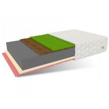 FDM - Matratze savona 7 Zonen180x200 H3/H4 22 cm Kokos Latex Visco profilierter hr Schaum jersey