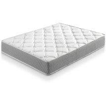 Matratze Soft Confort 90x190 cm Tonnentaschenfederkernmatratze, 22 cm hoch, mittlere bis hohe Festigkeit