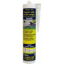 Mastic colle polyurethane hybride a base de M.S polymere - MATT CHEM - 400 g