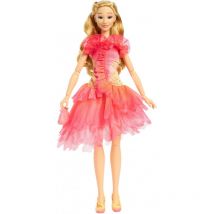 Northix - mattel Mattel Wicked Poupée Glinda aux cheveux blonds, avec accessoires et tenue de bal amovible, HXT63