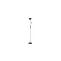 Mattschwarze Teo-Stehlampe