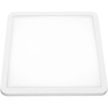Mattweißes, verstellbares quadratisches LED-Downlight 6 w warm