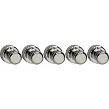 Neodym Magnet (ø x h) 12 mm x 16 mm Kegel Silber 5 St. 6168696 - Maul