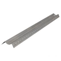 Metric Metal Safety Rule 300mm MAU1774300 - Maun