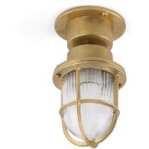 Faro Mauren - 1 Light Outdoor Pedestal Light Brass IP44, E27