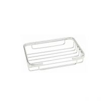 Panier rectangulaire en acier inoxydable Maurer 16x12x3,5 cm.