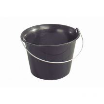 Maurer-Eimer schwarz 11L - perfektes werkzeug - 749000