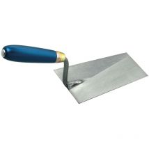Maurerkelle eckige Kelle mit 200mm konisch geschliffenem Blatt - Kaufmann