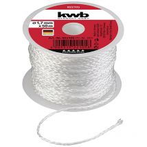 kwb 922105 Maurerschnur 1,7 mm Weiß 50 m