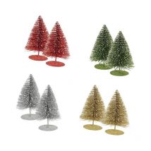 Alberelli decorativi da tavolo in set da 2 pezzi in colore assortito - Maury's