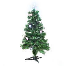Maury's - albero di natale led e fibre ottiche 150 cm