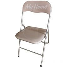 Sedia my home in colore tortora - Maury's