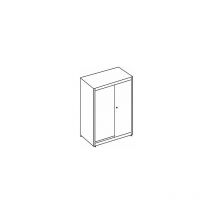 Armario de puertas correderas h x a x p 1180 x 800 x 432 mm