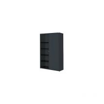 Mauser - Querrollladenschrank HxBxT 1956 x 1200 x 432 mm Stahlplatte