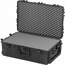 Max Cases - Valigia ermetica con spugna cubettata ad alta densità