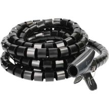 Cablehome 128536 Guaina Spiralata Nero Plastica 1 Pz.