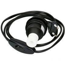 111816 Portalampada E27 230 v con spina europea - Max Hauri Ag