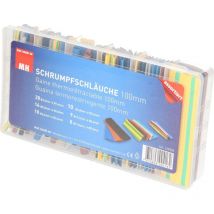 129005 Assortiment de gaines thermorétractables Taux de retreint:2:1 1 pc(s) - Max Hauri Ag