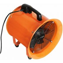 Maxblast - Ventilateur Industriel d'extraction de Poussière 300mm Tuyau d'air Portable de 12m Ventilateur d'extraction de Fumée d'atelier Ventilateur