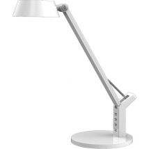 GlowPro 8W Dimmbare LED-Tischlampe Weiß - Maxcom