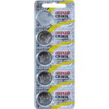 Maxell - 18586400 pile domestique Pile CR1616 à usage unique au dioxyde de zinc manganèse (Zn/MnO2) de dioxyde de zinc manganèse (Zn/MnO2)