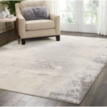 Nourison - Maxell MAE13 Ivory Grey 239cm x 320cm Rectangle - Grey and Ivory