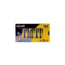Maxell pack of 8 piles alcalines lr03 aaa 1.5v
