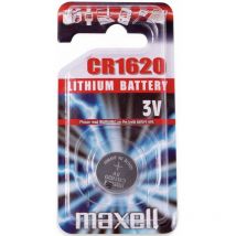 Pile Bouton CR1620, 1 pièce (10238400) - Maxell