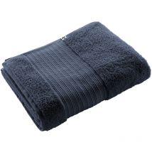 Maxi drap de bain garance coton bio 600 g/m² 90x150cm Bleu Minuit