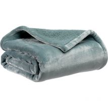 Maxi plaid en polyester Michka 220 x 180 cm