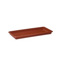 Stefanplast - Maxi soucoupe rectangulaire en faïence 72X33 Stefanpl