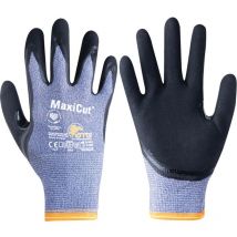 Cut Resistant Gloves, Indigo/Black, Size 10 - ATG