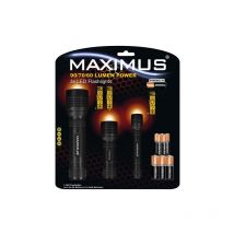 MAXIMUS - Lampe torche x3 60 70 90 lumens