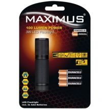 Lampe torche Maximus gomme 3w 100lm Maximus