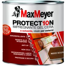 Protect10n, Impregnante A Solvente Per Esterni, Noce Scuro, 0.75l - Maxmeyer