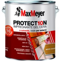 Protect10n, Impregnante A Solvente Per Esterni, Noce Chiaro, 2.5l - Maxmeyer