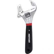Maxpower - Cle a Molette et Pince Multiprise 2 en 1 Grande Ouverture 40mm,Clé à Molette Longeur 200mm