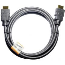 Maxtrack - Câble de raccordement hdmi Fiche mâle hdmi-a, Fiche mâle hdmi-a 1.00 m noir c 215-1 l 4K uhd Câble hdmi