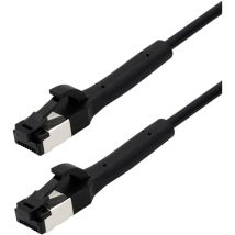 TI42-1L RJ45 Câble réseau, câble patch cat 8.1 u/ftp 1 m noir blindage simple, flexible 1 pc(s) Y749763 - Maxtrack