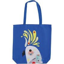 Maxwell & Williams Pete Cromer Pattern Side Bag De Cockatoo De 100% Twill De Cotton, 42 X 41 Cm - Navy Blue