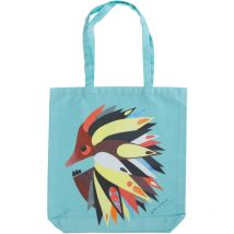 Galozzoit - Maxwell & Williams Pete Cromer Bolsa Lateral con Diseño de Equidna de 100% Sarga de Algodón, 42 x 41 cm – Turquesa