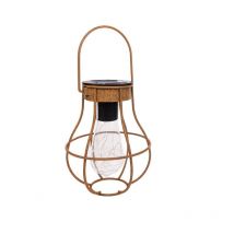 Maxxgarden - Lampe de jardin - Lampe solaire 12x90cm - 4 pièces - Rouille