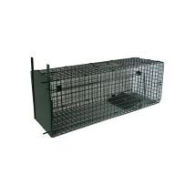 Vangkooi Ongedierte - Val voor ratten, muizen etc. - Zonder gif - 60x18x20 cm - Opplooibare vangkooi voor knaagdieren met dubbele ingang - Maxxgarden