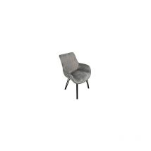 Maxxhome - Chaise de Salle à Manger – Chaise de Cuisine Moderne – Chaise Confortable – Lot de 2 – Gris Foncé