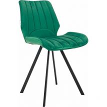 Maxxhome - Meubles de Salle à Manger - Chaise en Tissu - Vert - Ensemble de 2