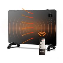 Radiateur Electrique Mobile - Convecteur Mobile - Chauffage Électrique avec télécommande et écran tactile - 2000W - Économie d'énergie - Chauffage
